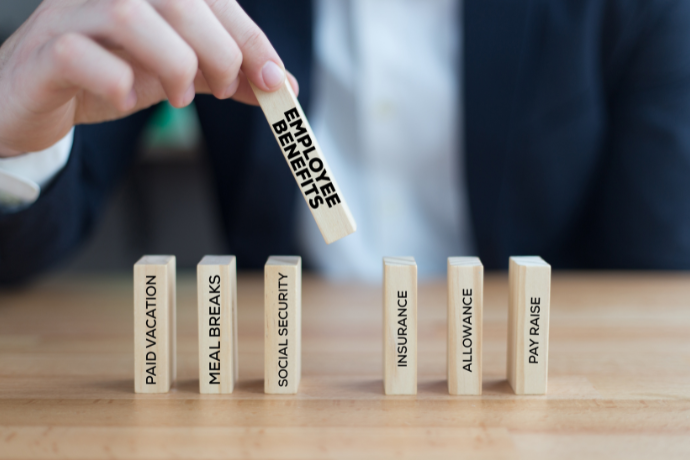 Hand stacking wooden blocks
