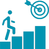 Invest and grow icon