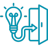 Business exit planning icon
